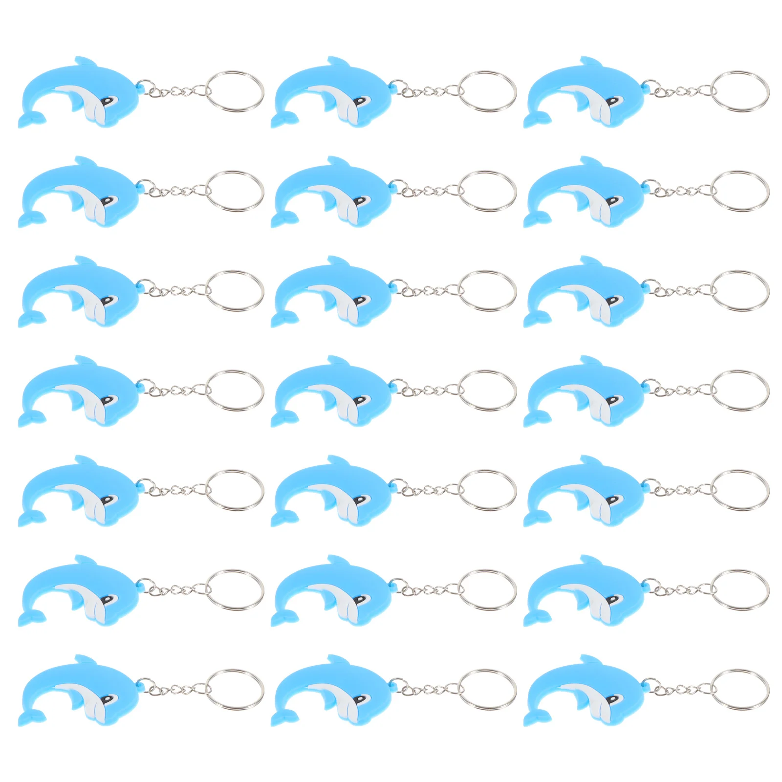 Beach Jewelry Dolphin Pendant Hanging Keychain Cartoon Sea Animal Keyring Alloy