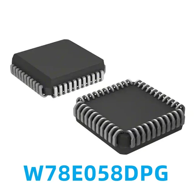 1PCS NIEUWE W78E058 W78E058DPG Microcontroller Chip PLCC-44 Patch