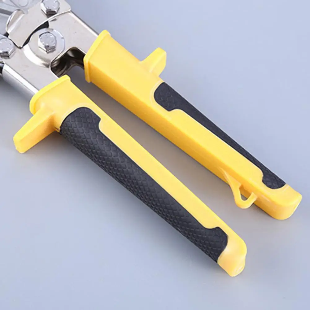 Aluminum Alloy Metal Stud Crimper Ceiling Punching Pliers Plaster Drywall Tools For Fastening Metal Double Handed Pliers