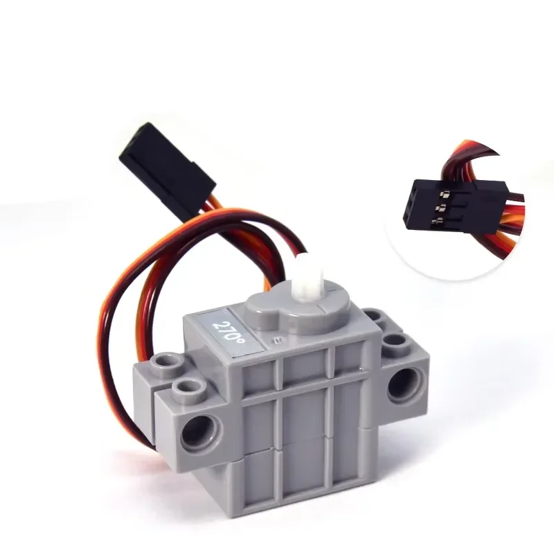 DIY Electronic STEM 270 Degree Grey Geek Servo Smart Car Servo Motor Compatible with
