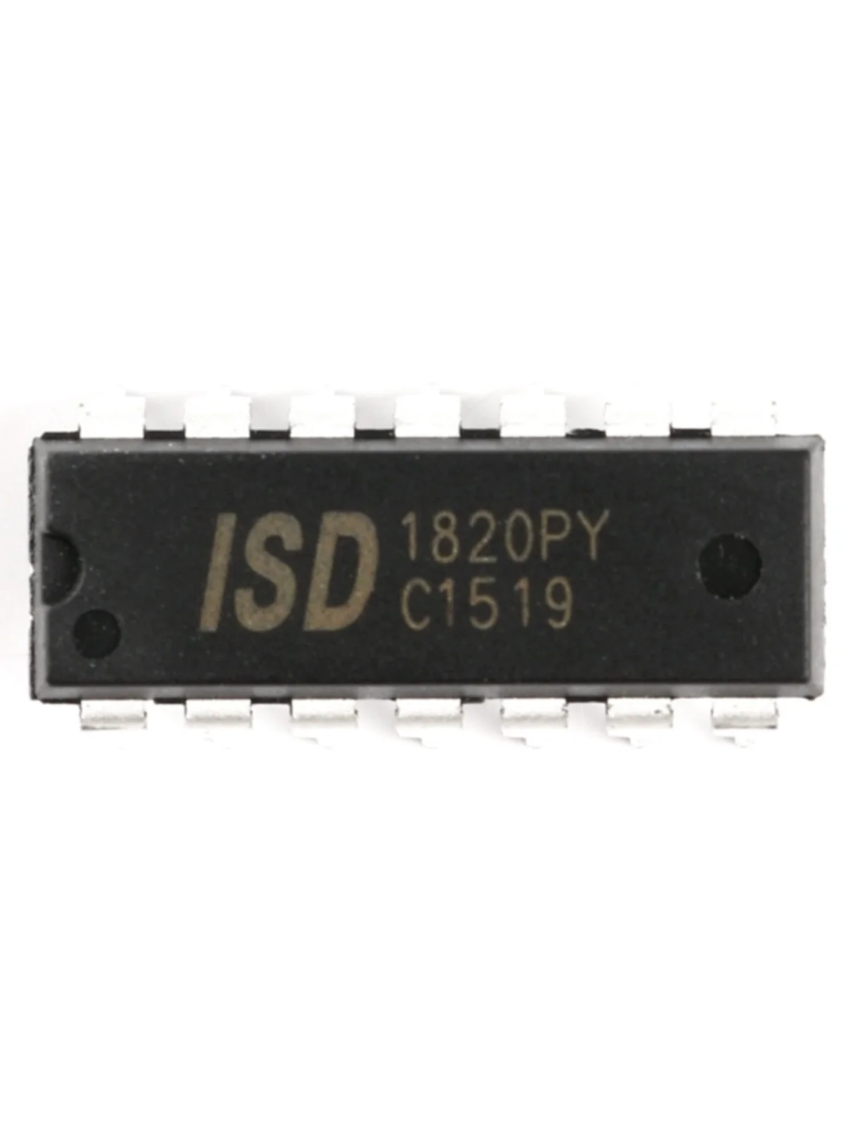 10pcs/in-line new original ISD1820PY 8-20 seconds single segment voice recording circuit DIP-14 in stock