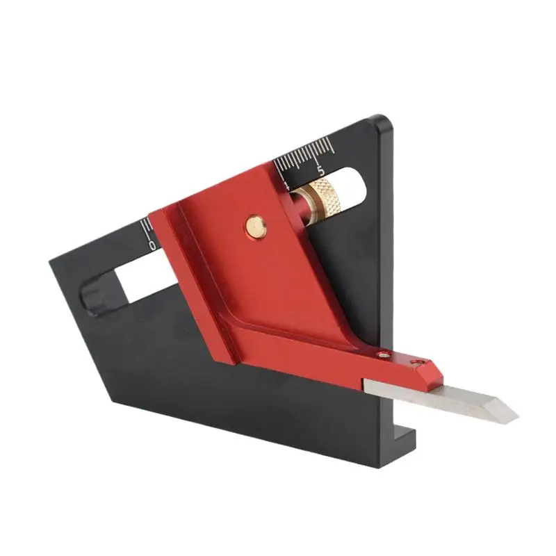 

Router Depth Gauge Router Table Accessories 0-58 Mm Anodized Metric Guide Precision Ruler Height Adjuster For Carpenter Center
