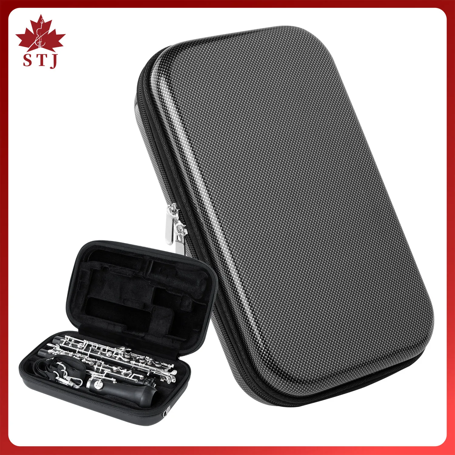 Lightweight Oboe Case Portable Oboe Waterproof Bag Grid Oboe Hard Box Oboe Backpack Oboe Handbag Oboe Shoulder Bag Accessories
