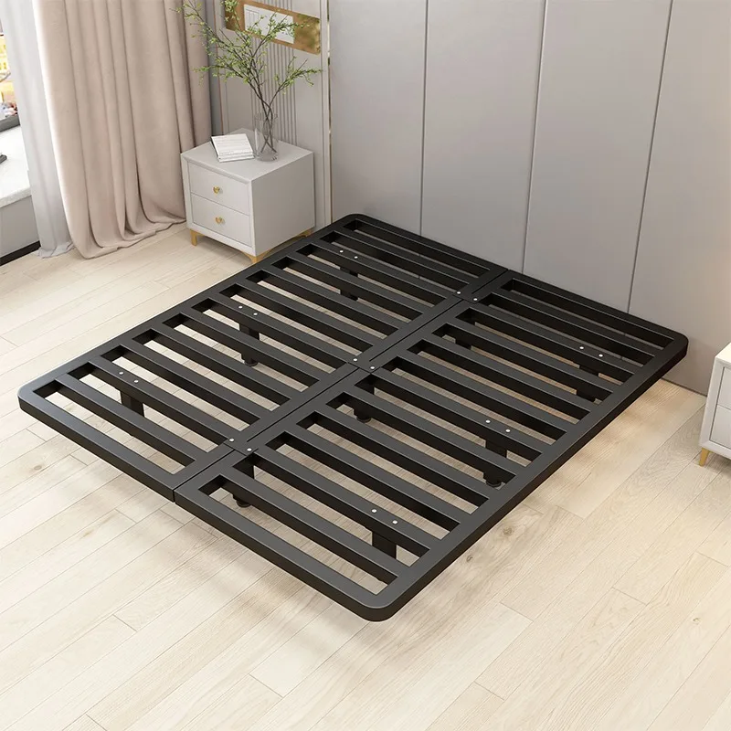 Lit flottant simple économie de luxe légère italienne sans tête de lit