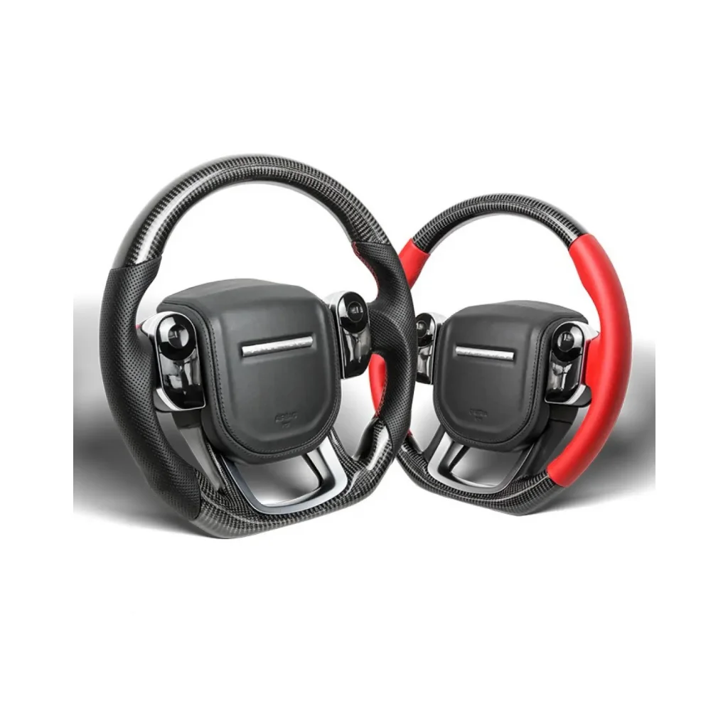 عجلة قيادة من ألياف الكربون لسيارة لاند روفر رينج روفر 14-20 عالية الأداء لمورد قطع غيار السيارات في الصين #2