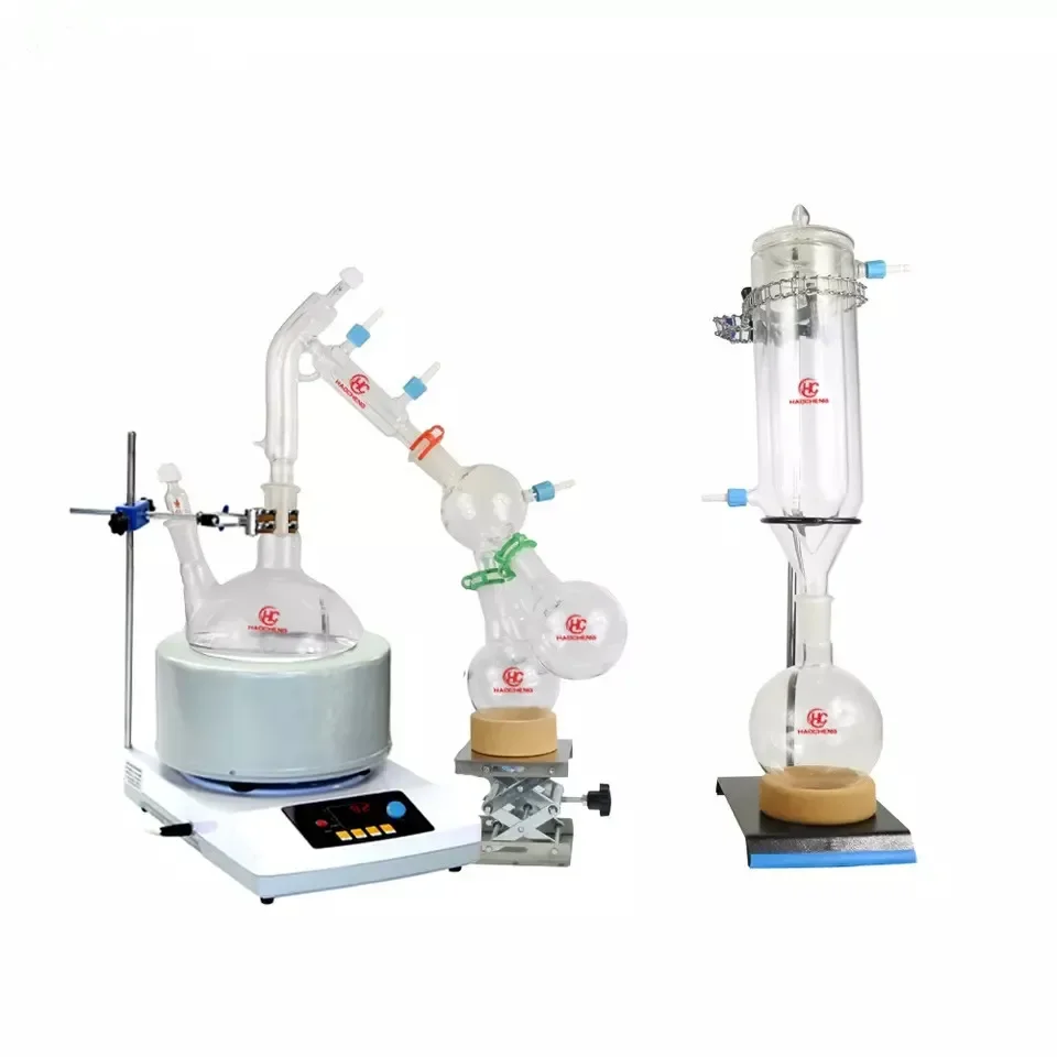 Kit flacon électrique, distillation à chemin court, 2L