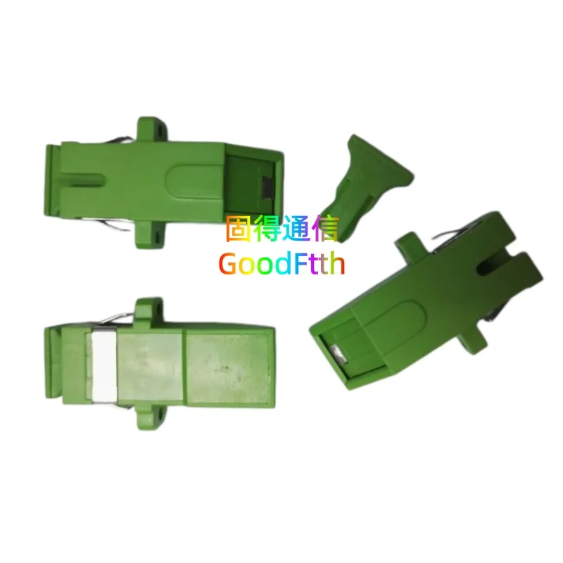 Fiber Adapter SC Adaptor Simplex Coupler with Inner Shutter Cover 100PCS/Lot
