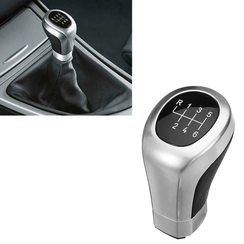 6 Speed Gear Shift Knob Lever Shifter Knob Gearstick for - 1 3 Series E81 E87 E88 E82 E90 E91 E92 E93