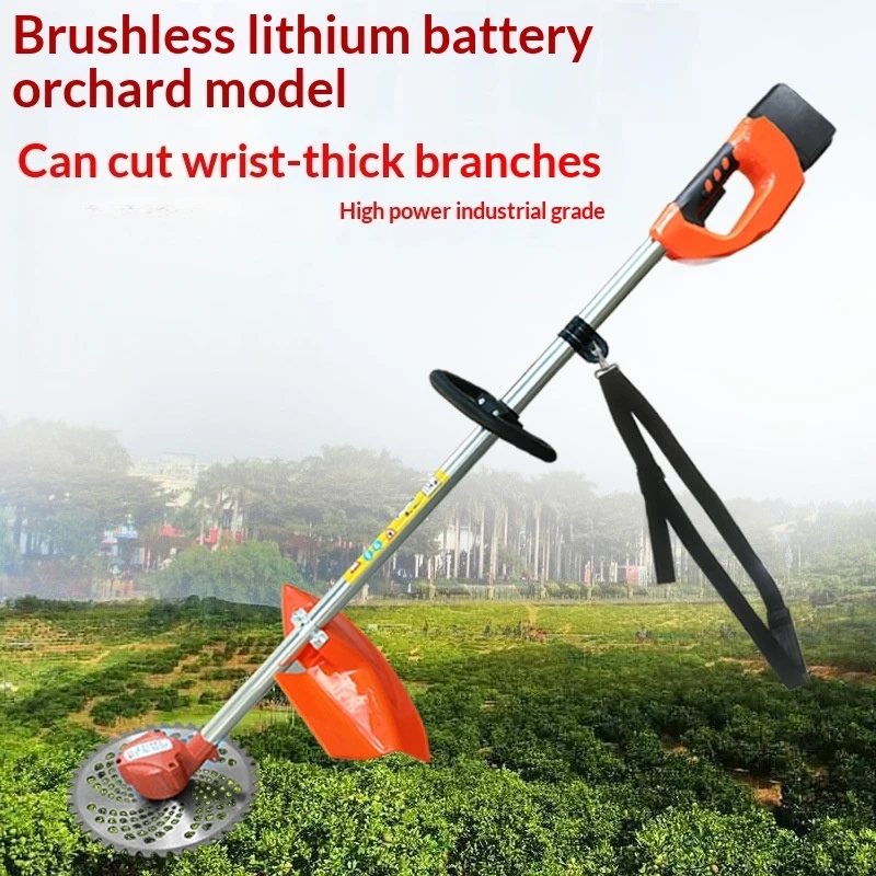 

Electric Lawn Mower Agricultural Weeder Desbrozadora Batería Rasentrimmer Akku Coupe Bordure Sans Fils À Batterie 충전식 예초기 충전예초기