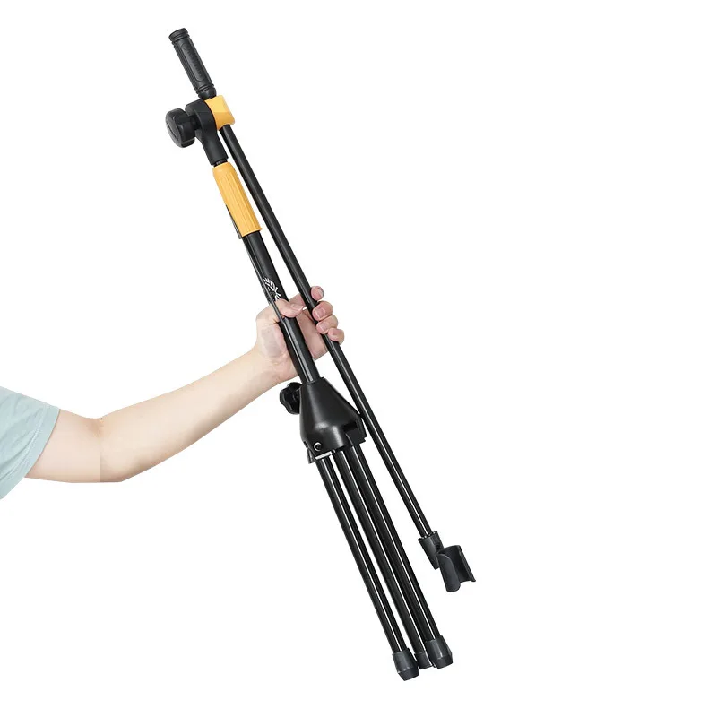 

Lawrence floor-to-ceiling microphone holder, microphone rack bold and thicker adjustable, stage performance wheat rack, mobile