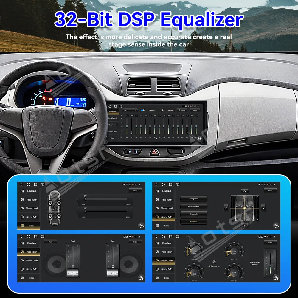 Radio de coche con pantalla táctil integrada de 15.8 pulgadas, GPS, navegación estéreo para Chevrolet Spin 2013-2018, multimedia, CarPlay, Android Auto.