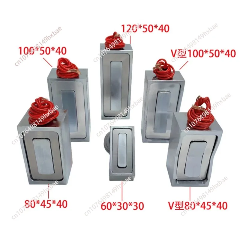 Pneumatic coding machine metal lettering special electromagnet square V-shaped DC 24 volts special