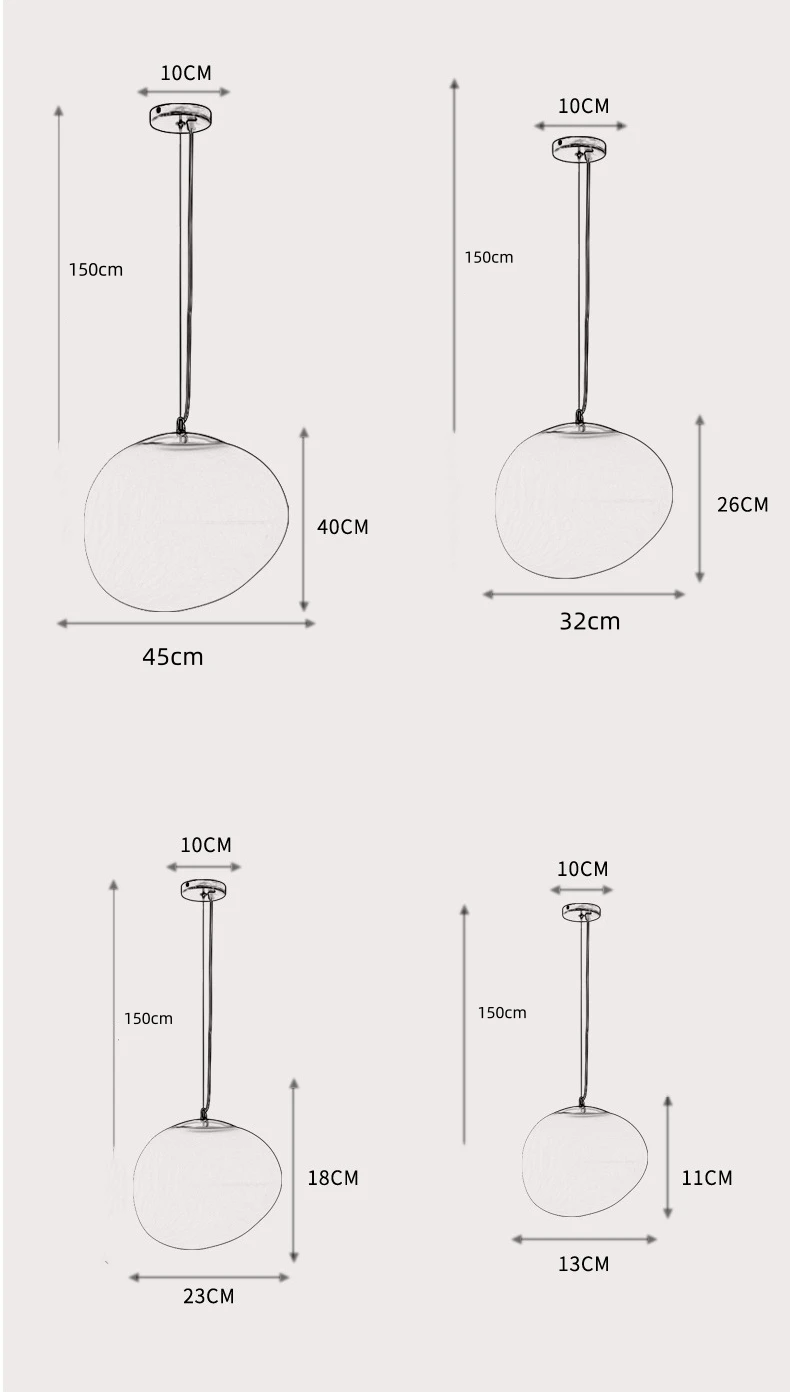 Danish Personalized Pendant Light