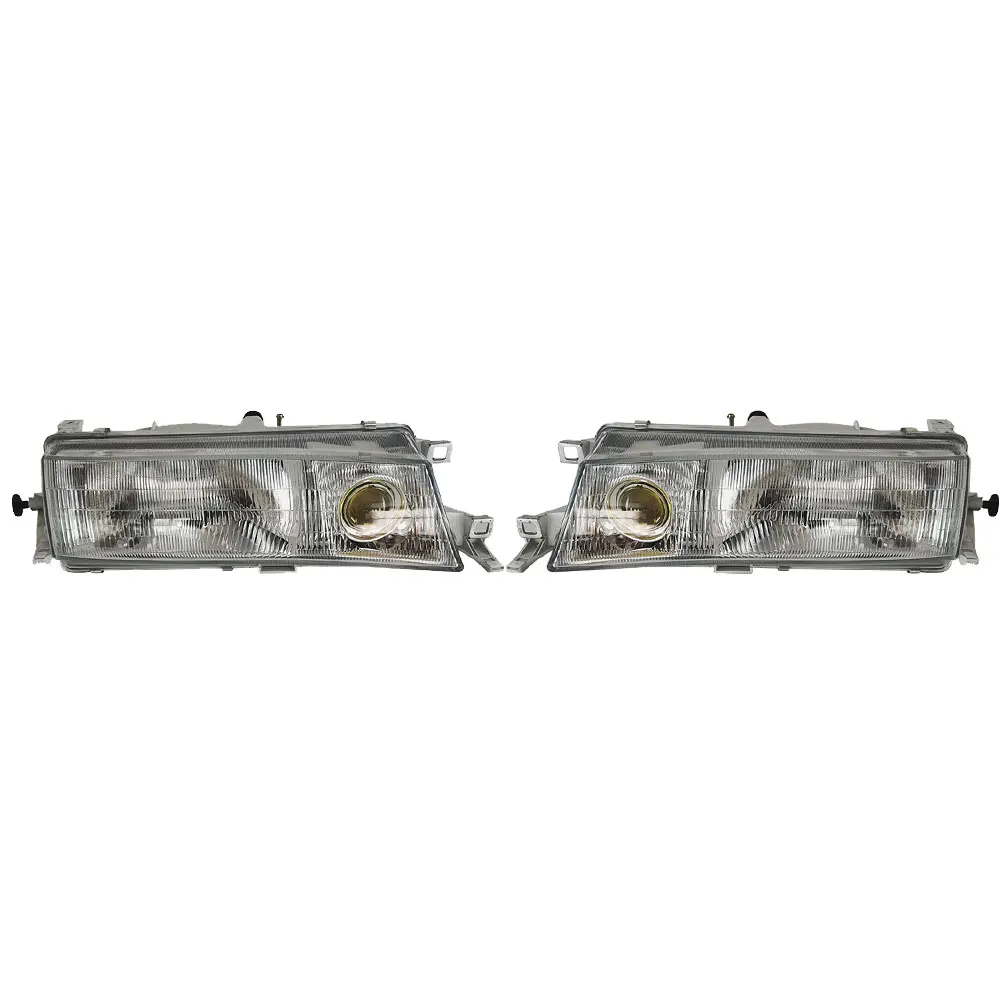 まに A Pair Car Headlamp For Toyota Mark II GX80 JZX81 LX80 YX80 1990