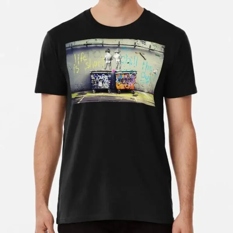 Banksy Chill the Duck Out S to 5XL Made in AU USA T Shirt