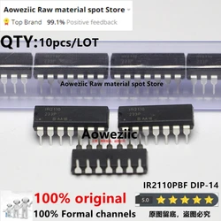 Aoweziic 2023 + 100% nowy importowany oryginalny chip sterownik IC IR2110PBF IR2110 DIP-14