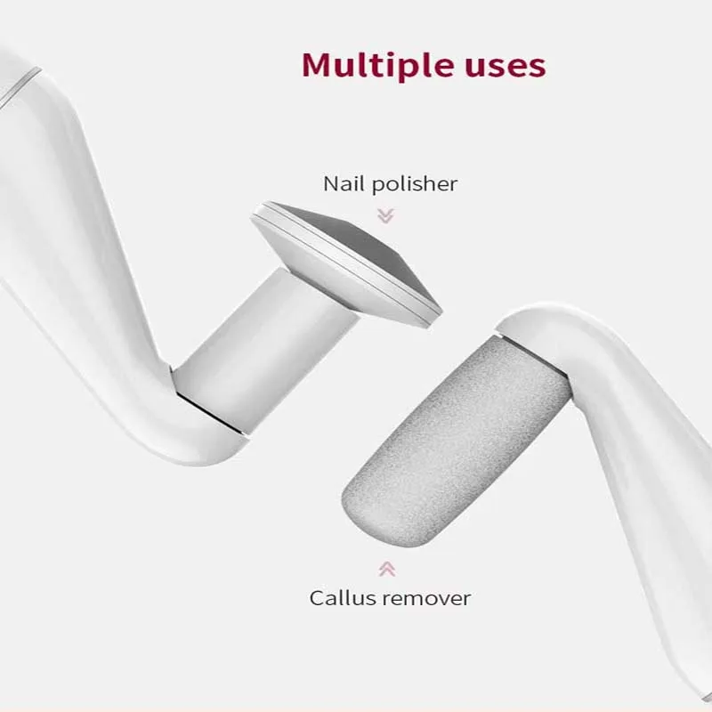 전문가용 핫세일 페디큐어 플래너 USB 충전 발 각질 제거기 발 그라인더 교체 헤드 발 각질 제거기