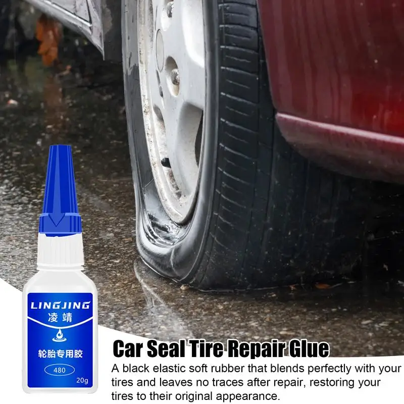 

Car Tire Repairing Glue Tire Repair Sealant Liquid Strong Rubber Adhesive Glue Tool Tyre Inner Tube Puncture Repair Glue Tools