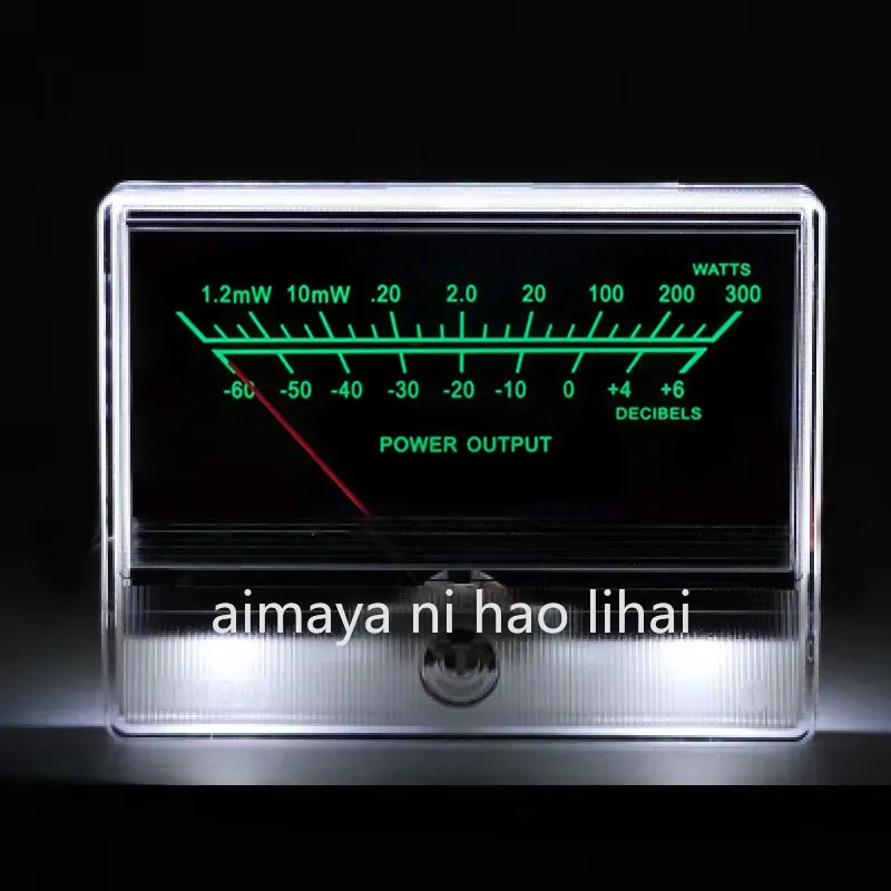 High Precision VU Level Meter Sound Pressure Power Amplifier DB Brain Audio Volume Meter TN-90