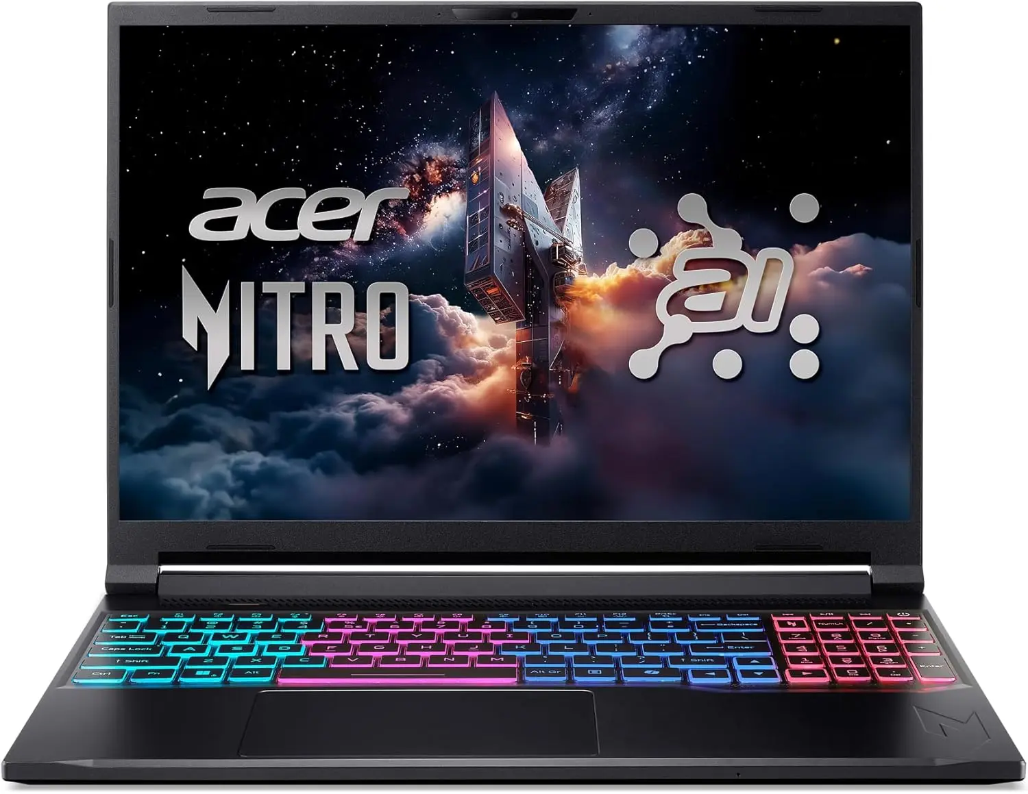 

Видеокарта GeForce RTX 5060 для ноутбуков (572 AI Tops) | 16-дюймовый IPS-дисплей WUXGA с частотой 180 Гц | 32 ГБ DDR5 | SSD 1 ТБ Gen 4 | Wi-Fi 6 | ANV16S-41-R2AJ