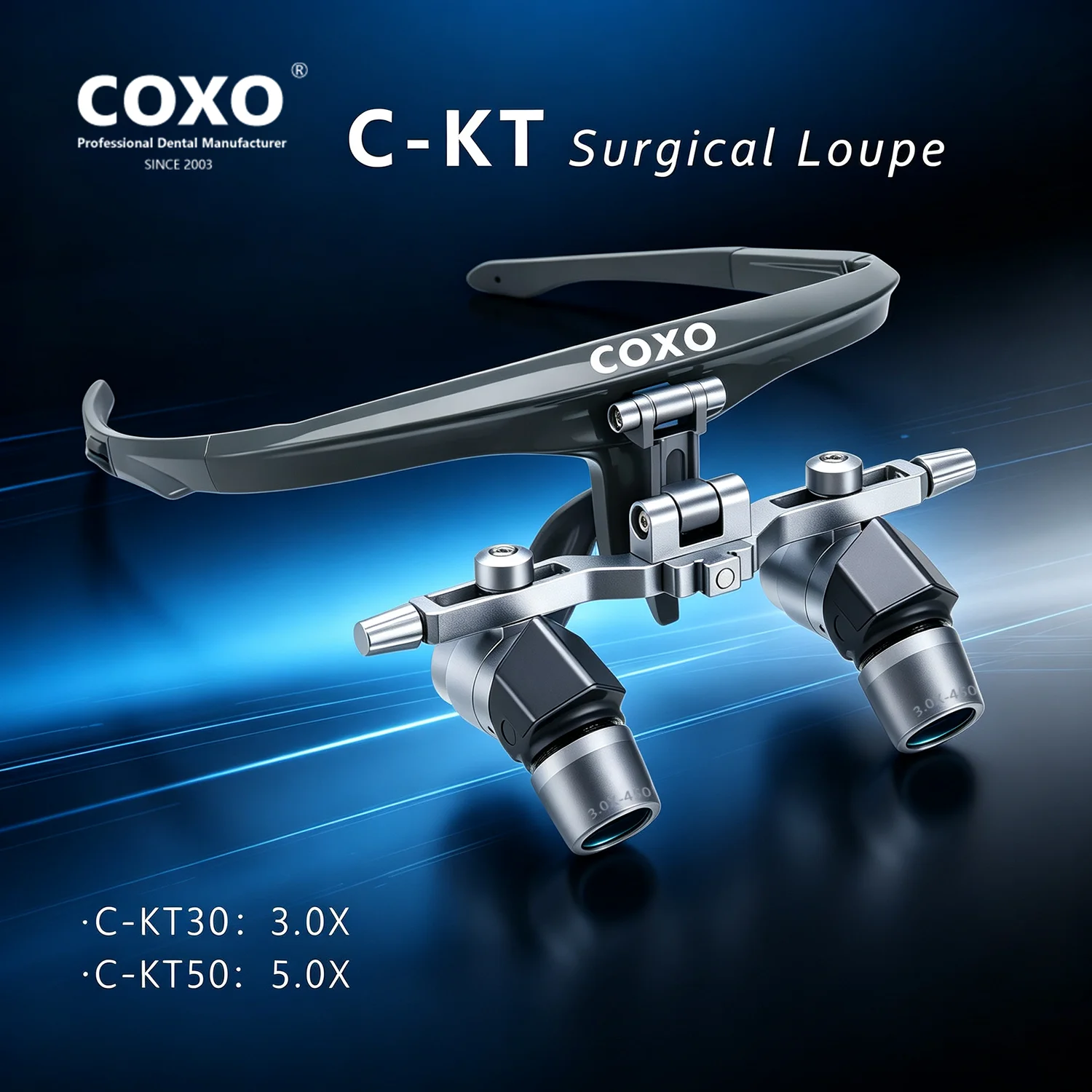 Dental Surgical Loupes Medical Binocular Magnifier Glasses 3.0x/5.0x For Clinic High Precision Medical Loupes