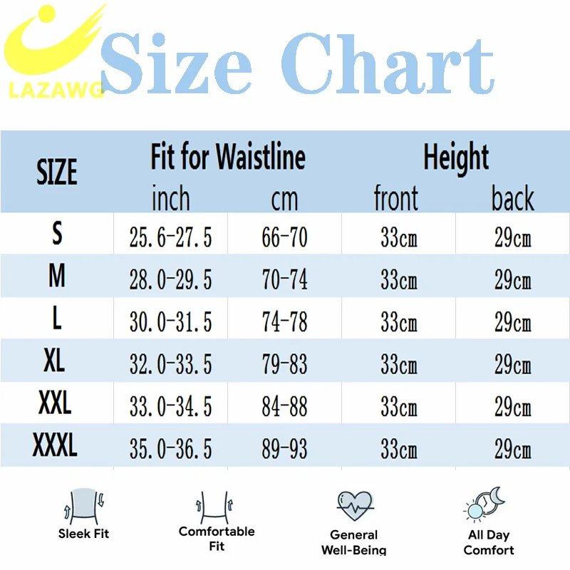 LAZAWG Mens Neoprene Waist Trainer Belt Slimming Body Shaper Sauna Sweat Weight Loss Reduce Corsets Burner Workout Stomach Belt