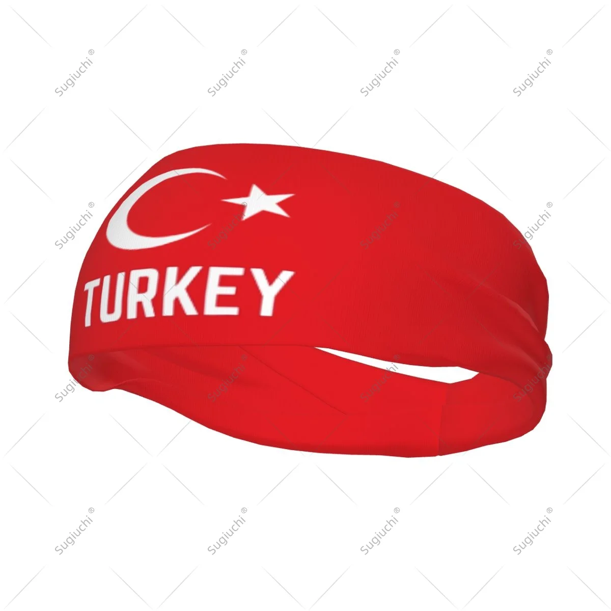 

Эластичные широкие повязки на голову с флагом Турции для мужчин и женщин, для йоги, фитнеса, тенниса, бега, занятий в спортзале и спорта.