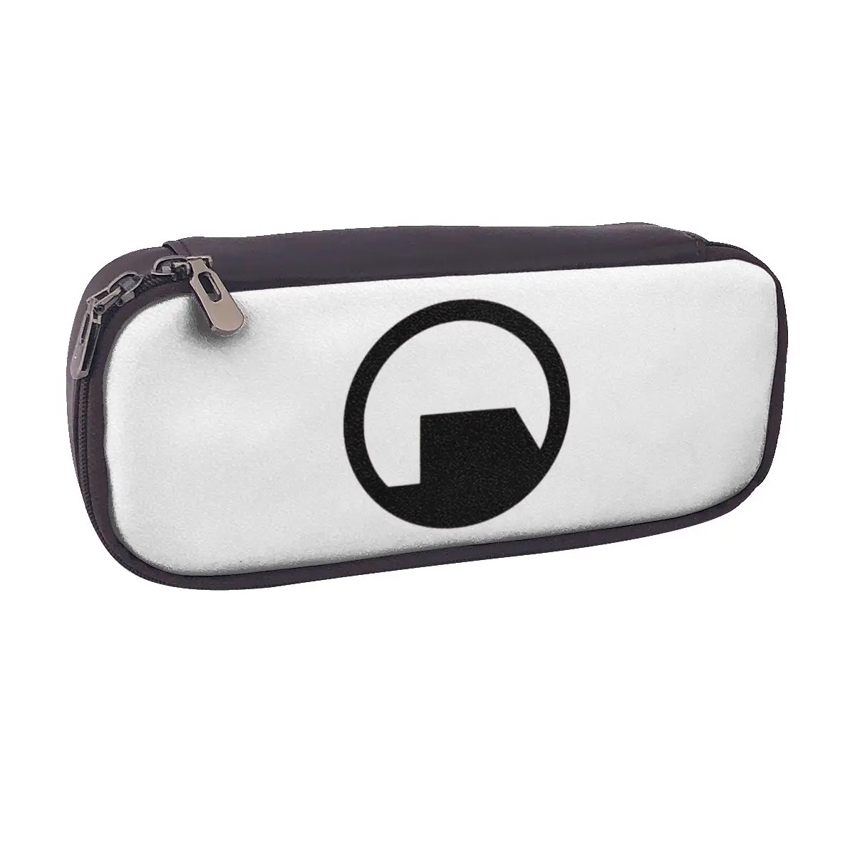 

Black Mesa Logo Leather Pencil Case for Kids Gifts Pen Box Pencil Bag Stationery Supplies