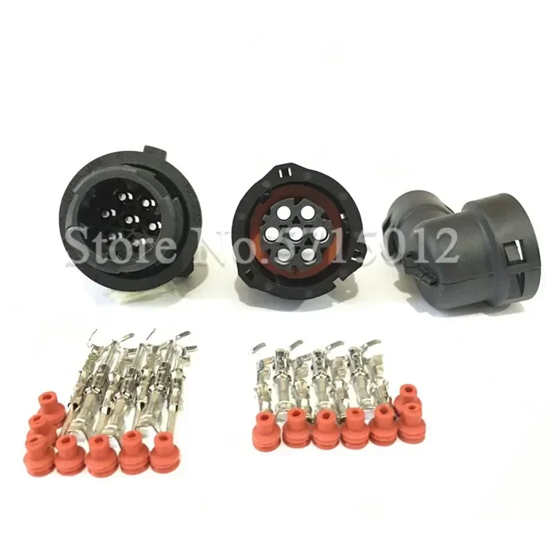 7 Hole 1718230 967650-1 965783-1 Sensor Connector Waterproof Electric Light Lamp Socket For Truck Car Oil Exploration Railway