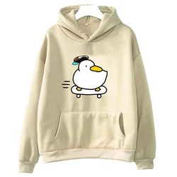 Anime Hololive Skater Shuba Duck Hoodies Aesthetic Clothes Funny Women Autumn winter Sweatshirt Kawaii Hoodie Harajuku Sudaderas