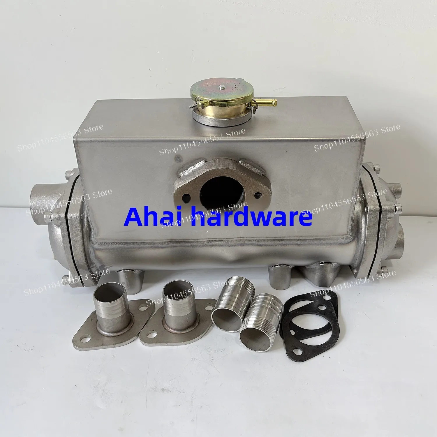 304 stainless steel marine seawater tank CH300 pure copper core heat exchange cooler Marine seawater heat exchanger