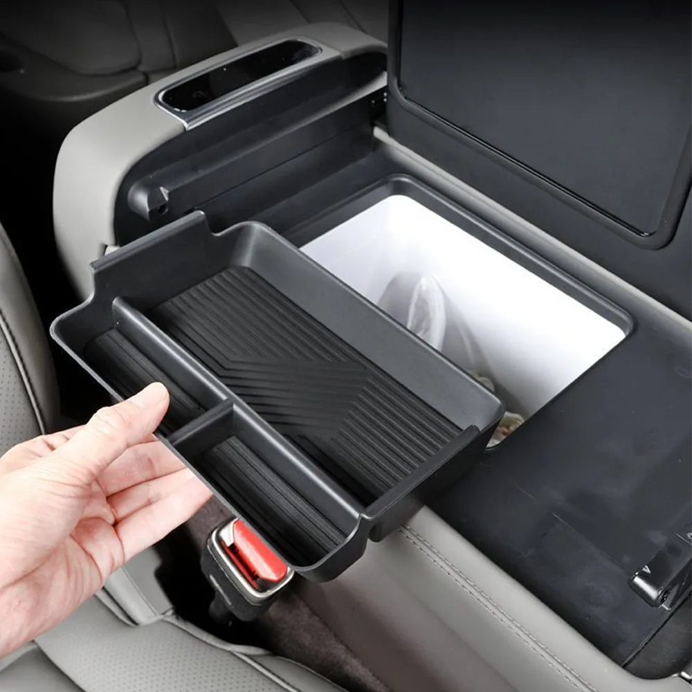 

For DENZA N9 Central Control Armrest Box Storage Box Silicone Anti Slip Storage Box Car Interior Products