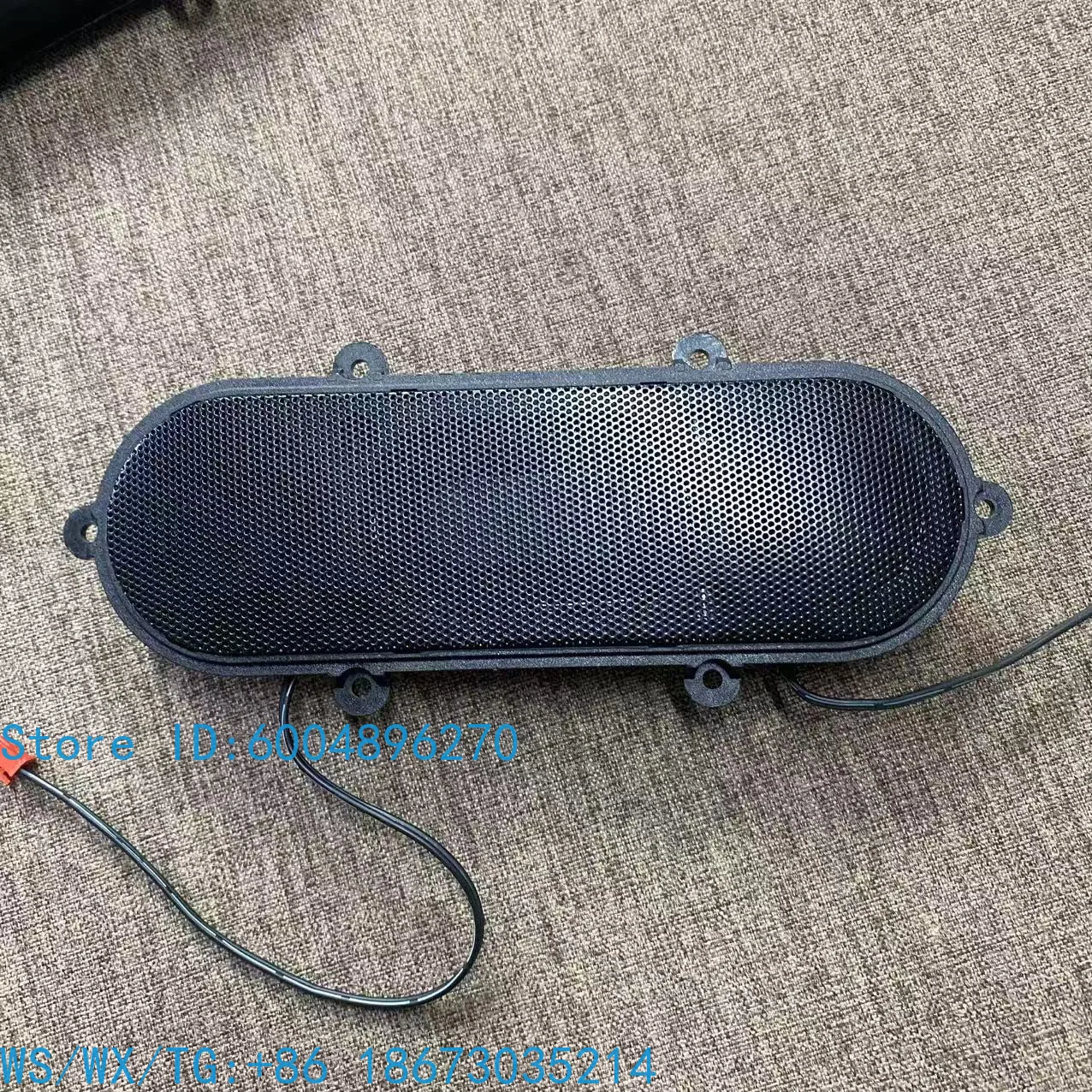 Passive Speakers, Dual Speakers, Double Bass Diaphragm with Mesh Cover 1.5 Inch Round Full Range