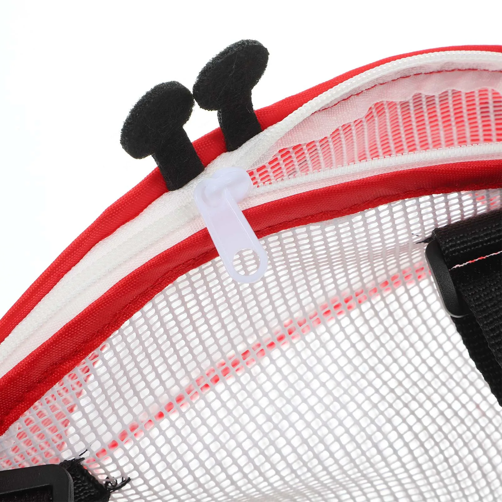 حقيبة على شكل سرطان البحر للأطفال، حقيبة تجميع صدف شبكية للشاطئ، حجم صغير محمول لرحلة العمل وعطلة نهاية الأسبوع والسفر وصالة الألعاب الرياضية #2