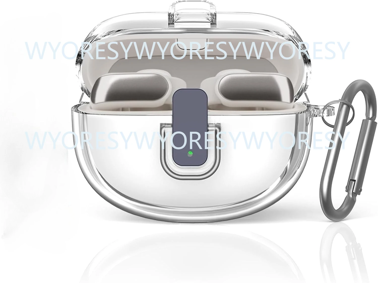 

2Pcs Transparent Shockproof Protective Case for Bose Ultra Open Earplugs