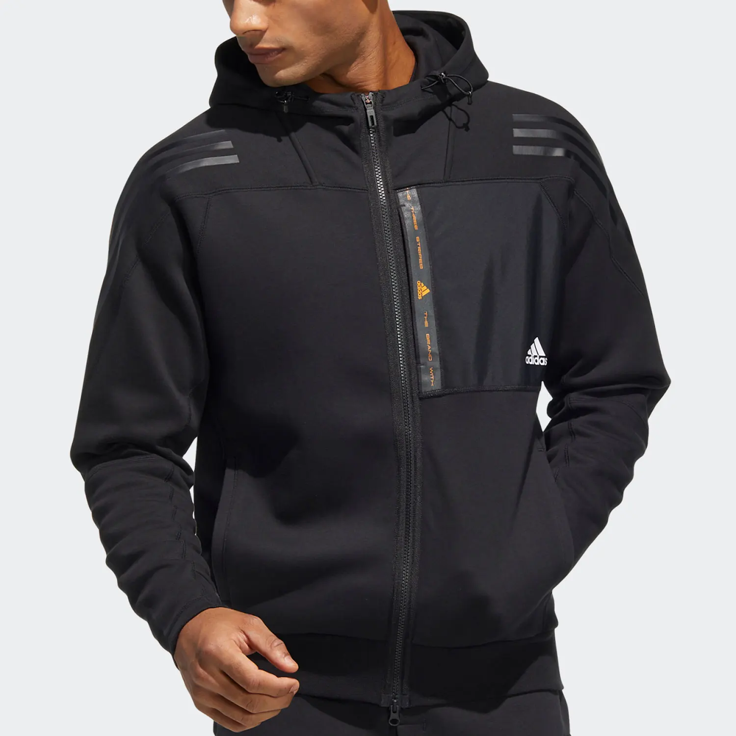 

Adidas Originals Men's Comfort Hooded Casual Jacket HE7404