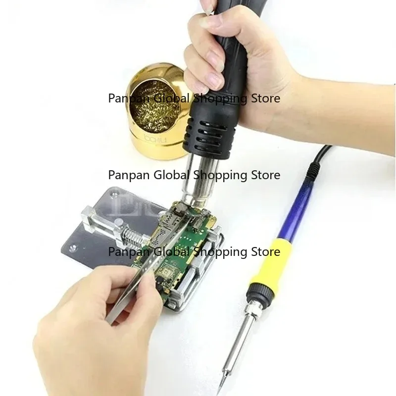 

700w BAKU BK-878L2 Led Digital Display SMD Brushless Hot Air Rework Station + Soldering Iron and Heat for Cell Phone Repair