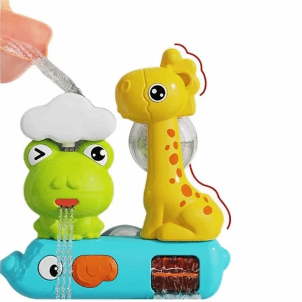 Saugnapf Frosch Roaming Dusche Spielzeug Pädagogisches Sensorisches Spielen Wasser Rad Wasser Spielzeug Outdoor Universal ABS Ozean Bad Spielzeug