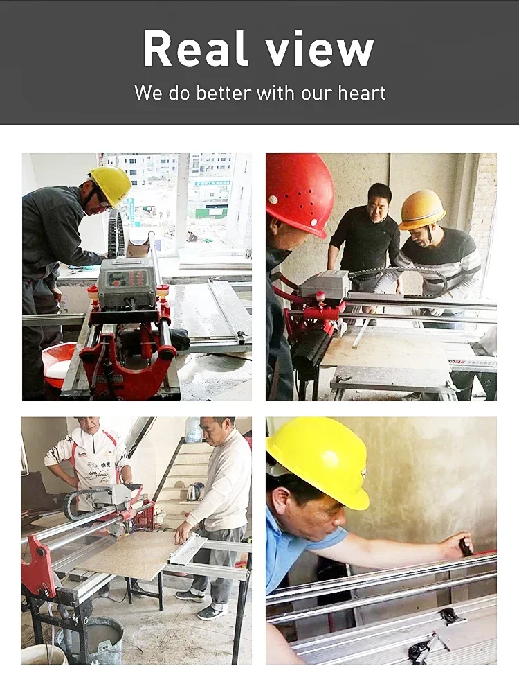 

Desktop Automatic Electric Ceramic Tile Cutter 45 Degree 1200mm Water Knife Stone Cutting Machine for Kitchen Bathroom