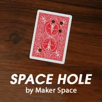 Space Hole Magic Tricks Black Holes Moving Card Change Magia Magician Close Up Street Illusions Gimmicks Poker Mentalism Props