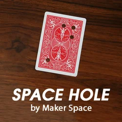 Space Hole Magic Tricks Black Holes Moving Card Change Magia Magician Close Up Street Illusions Gimmicks Poker Mentalism Props
