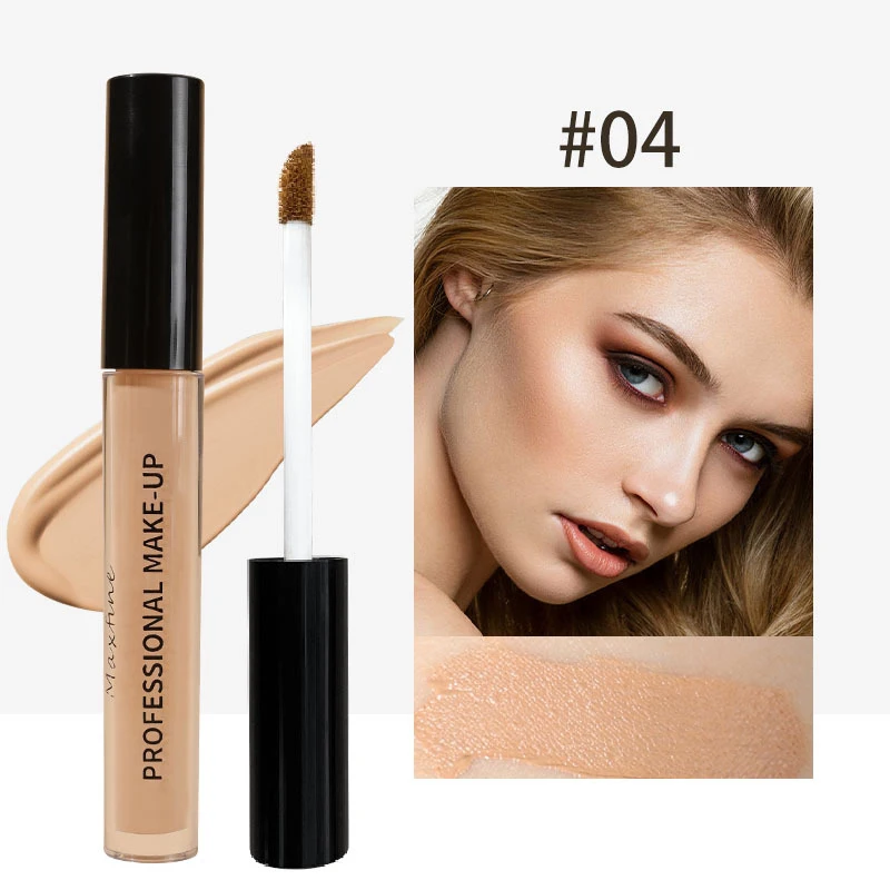 Concealer Pen Gezichtsmake-Up Basis Cosmetische Waterdichte Foundation Crème Volledige Dekking Vlekken Donkere Kringen Onzichtbare Poriën