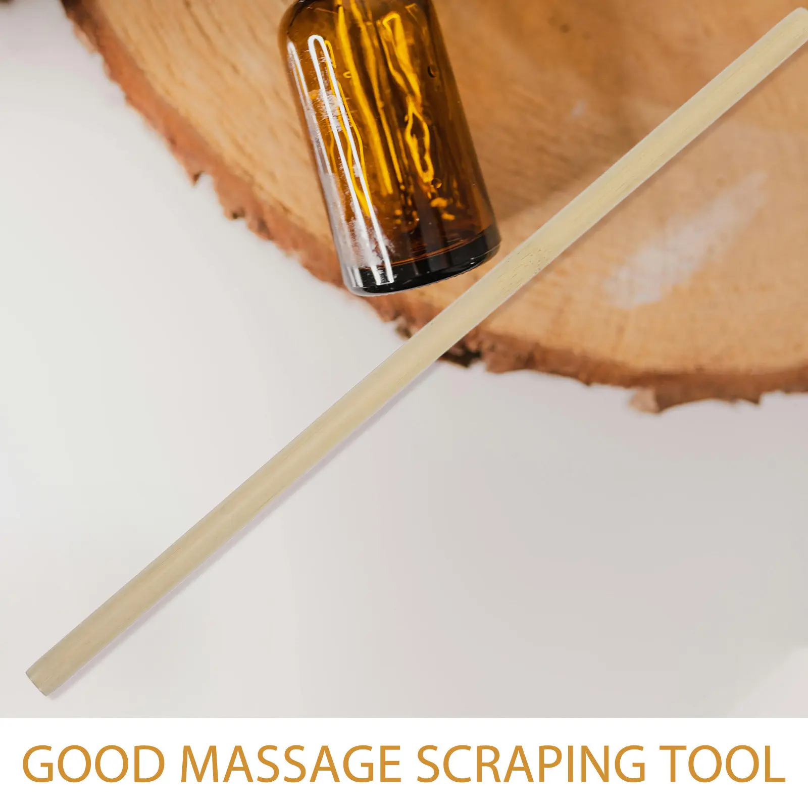 

Набор из 1 бамбукового массажного инструмента: эргономичный дизайн для ежедневного восстановления мышц, портативный терапевтический прибор, идея для семейного подарка