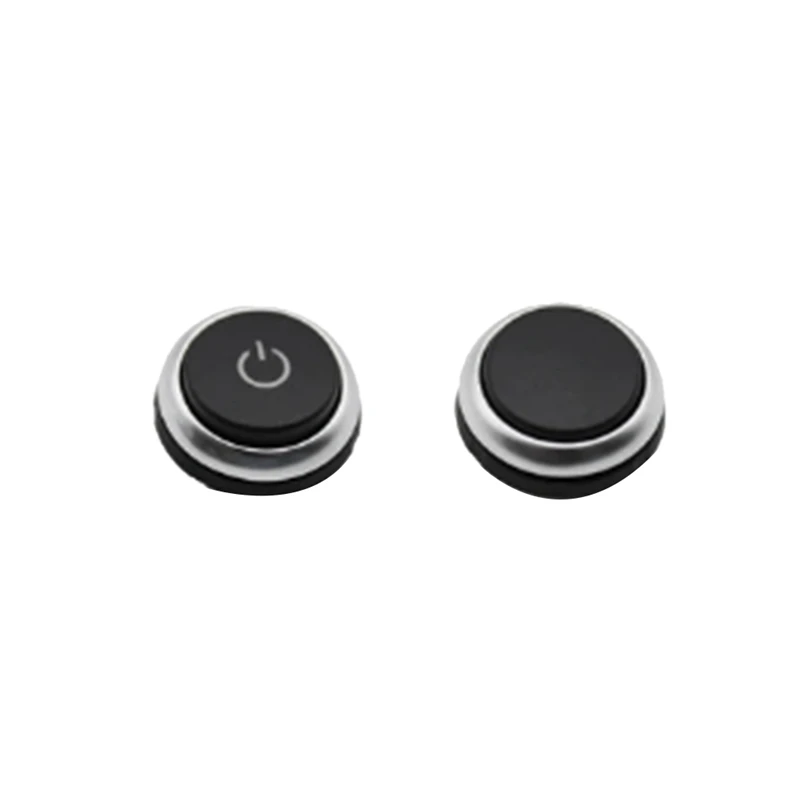 2Pcs Car Air Conditioner Adjustment Knob A/C Switch Button 61319393931 For BMW 5 7 Series X5 X6 F10 F07 F02 F15 F16