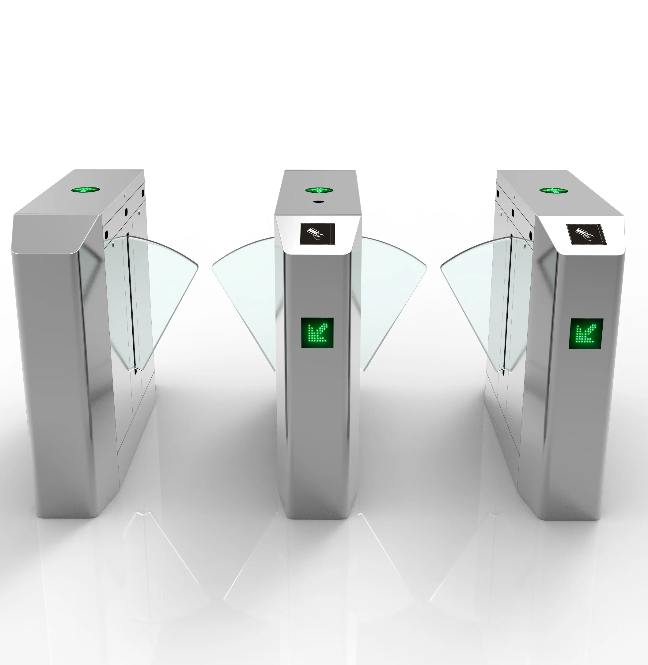 shenzhen children safety security face terminal recognition bar code ticket barrier flap turnstile gate