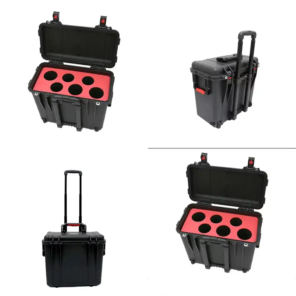 ANDBAO Tool Box PP-4440 509*306*459mm Hard Carry case IP67 Waterproof PP Plastic Boxes Outdoor Storage Box