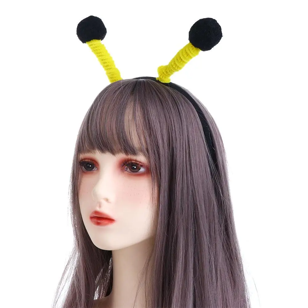 النمل محاكاة الغذاء عقال تأثيري الكورية نمط أغطية الرأس الحيوان الشعر هوب النحل اللامسة عقال الأطفال إكسسوارات الشعر