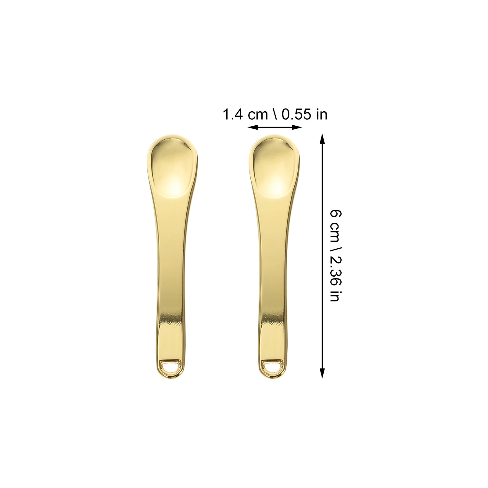 

5Pcs Mini Makeup Dig Spoons Face Cream Pick Sticks Eye Cream Scoops Portable Beauty Facial Massage Tools Makeup Dig Spoons