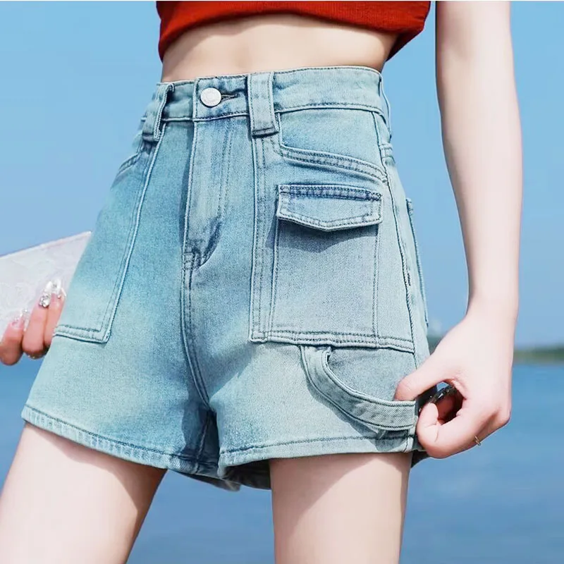 

Low Waist Lifted Buttocks Slimming Spicy Girl Denim Shorts Sexy Nightclub Fashion Jeans