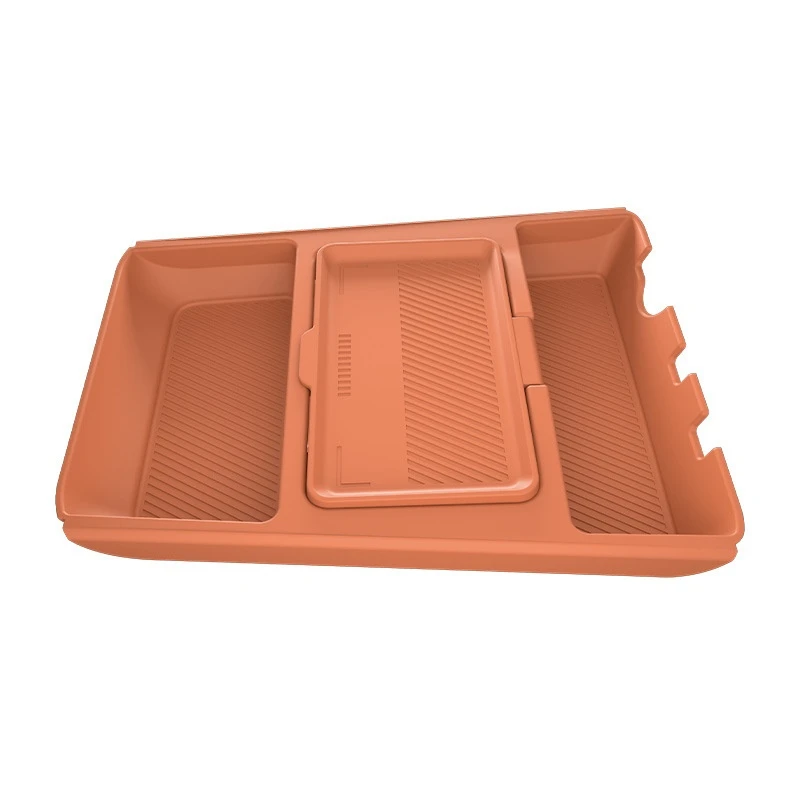 Siliconen Opbergdoos Voor Leapmotor C16 2024 Model Middenconsole Modificatie Anti-slip Pad Auto Accessoires Organizer Decoratie